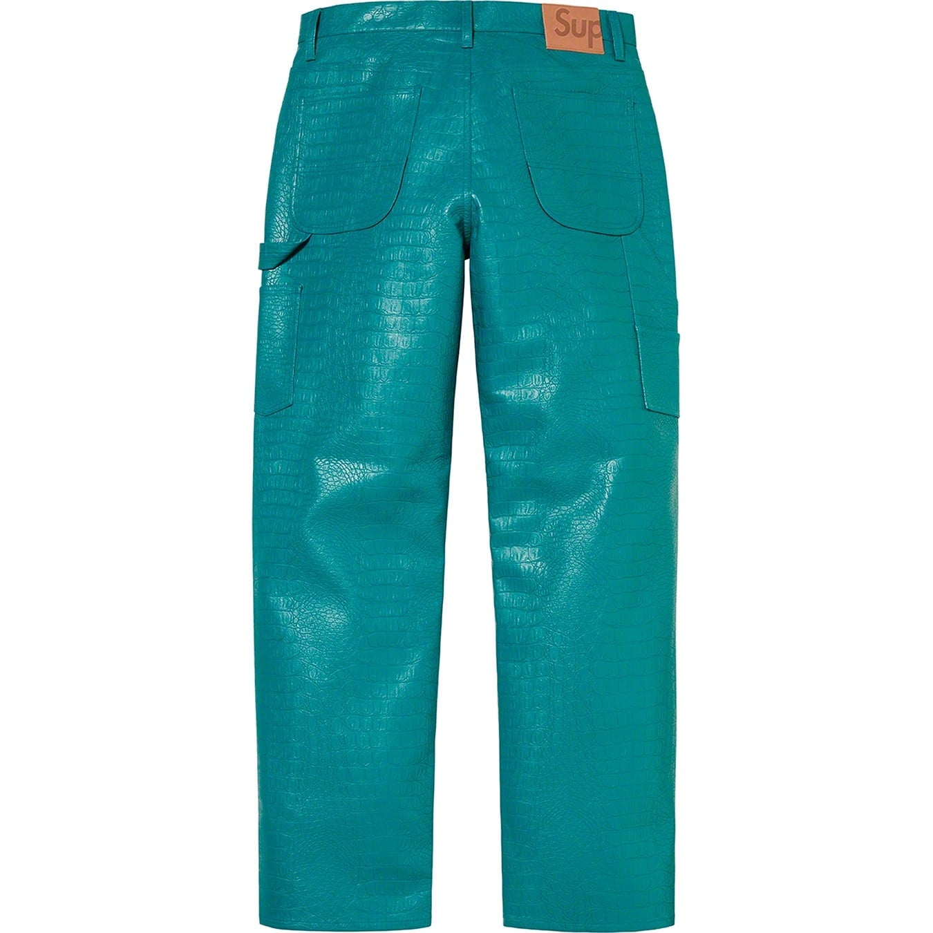Faux Croc Painter Pant view 8